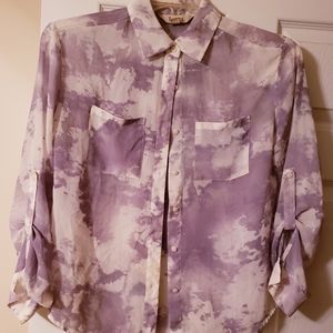 Button down Blouse by Decree Size Small EUC